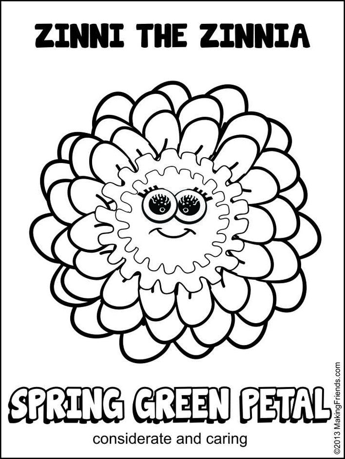 Free Coloring Page For Yellow Daisy Petal, Download Free Clip Art ...