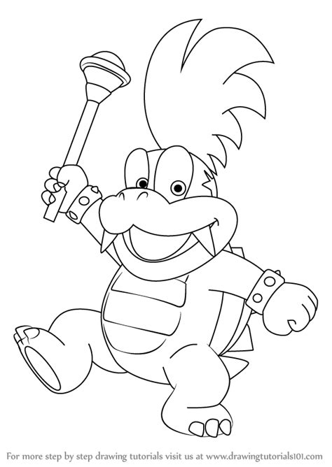 Larry Koopa Colouring Pages - Free Colouring Pages