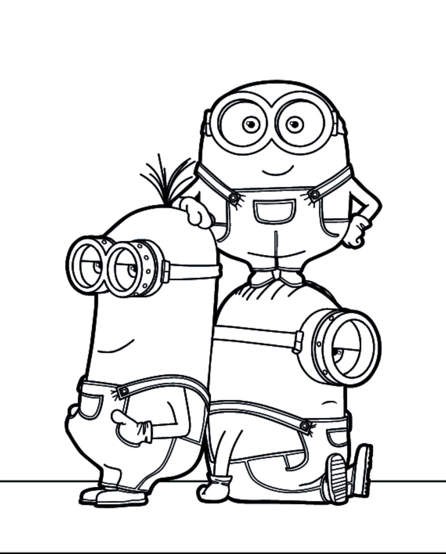 FREE Despicable Me 2 Coloring Pages - Jinxy Kids