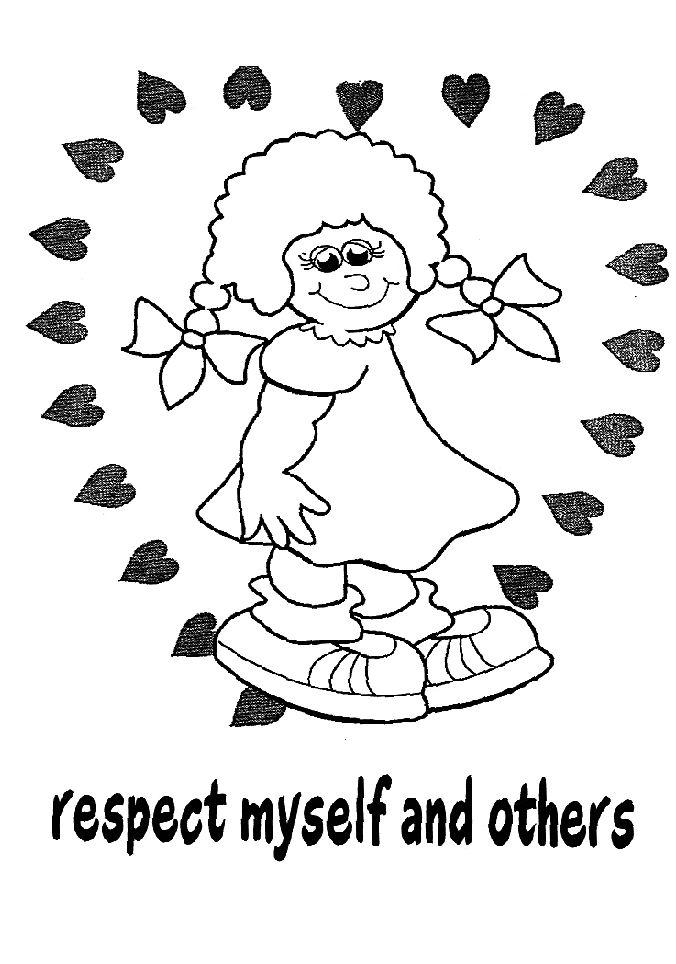 Respect Coloring Pages Free Coloring Home