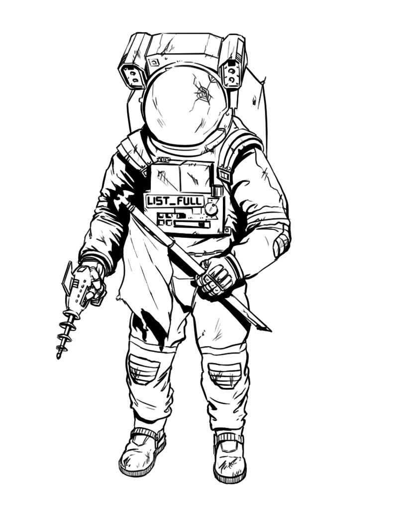 Astronauts Coloring Pages Coloring Home