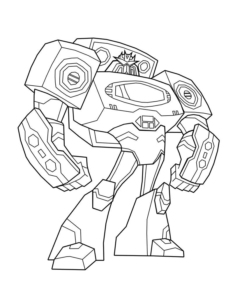 Elegant Rescue Bots Chase Coloring Pages - NiColoring