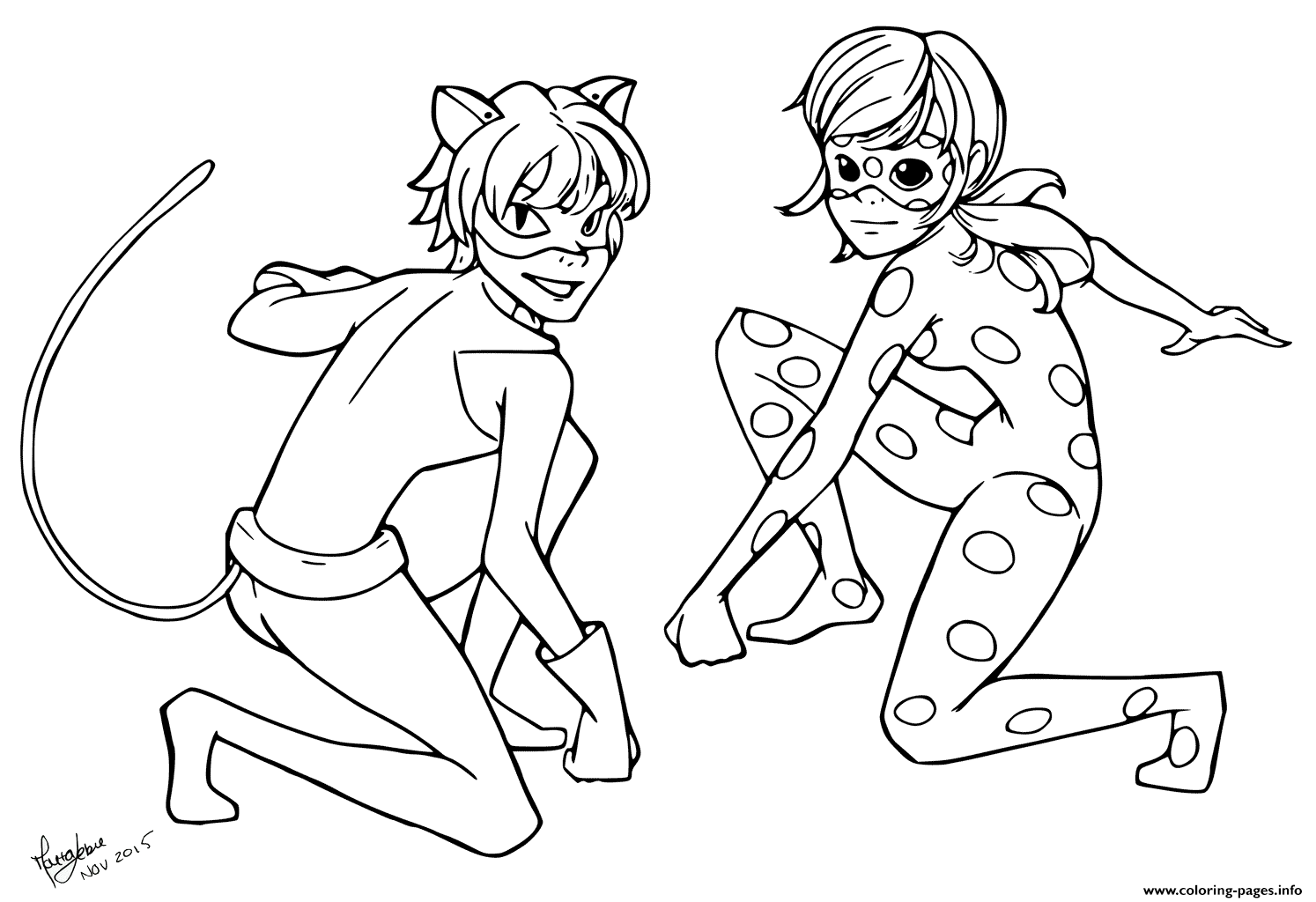 Print Miraculous Tales of Ladybug Cat Noir Kids coloring pages | Ladybug  coloring page, Cartoon coloring pages, Disney coloring pages