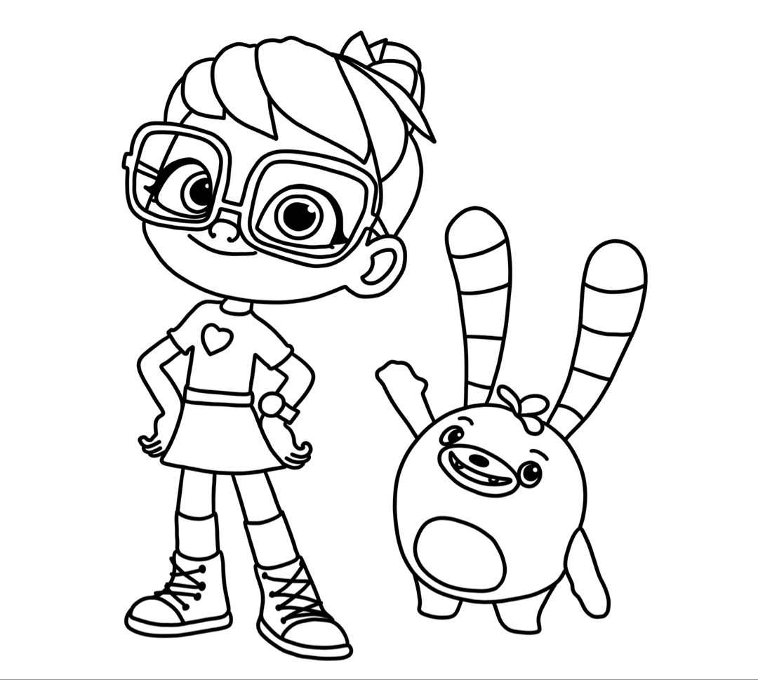 Aby Hatcher free coloring | Cute coloring pages, Coloring pages, Cartoon coloring  pages