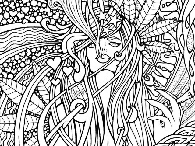 Marijuana Coloring Pages - Coloring Home