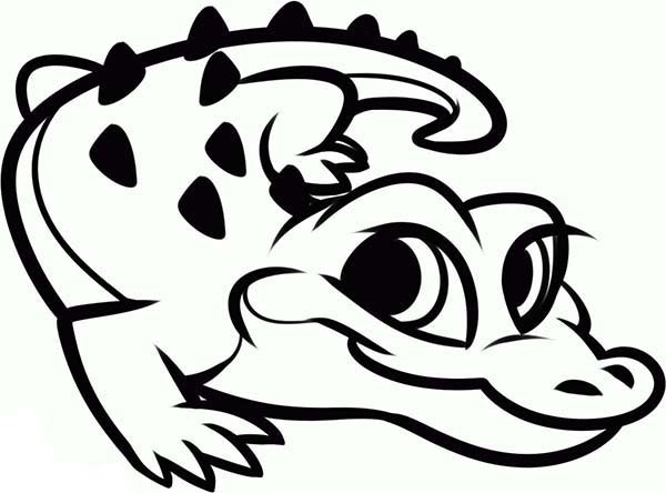 Adorable Alligator Coloring Pages – coloring.rocks!