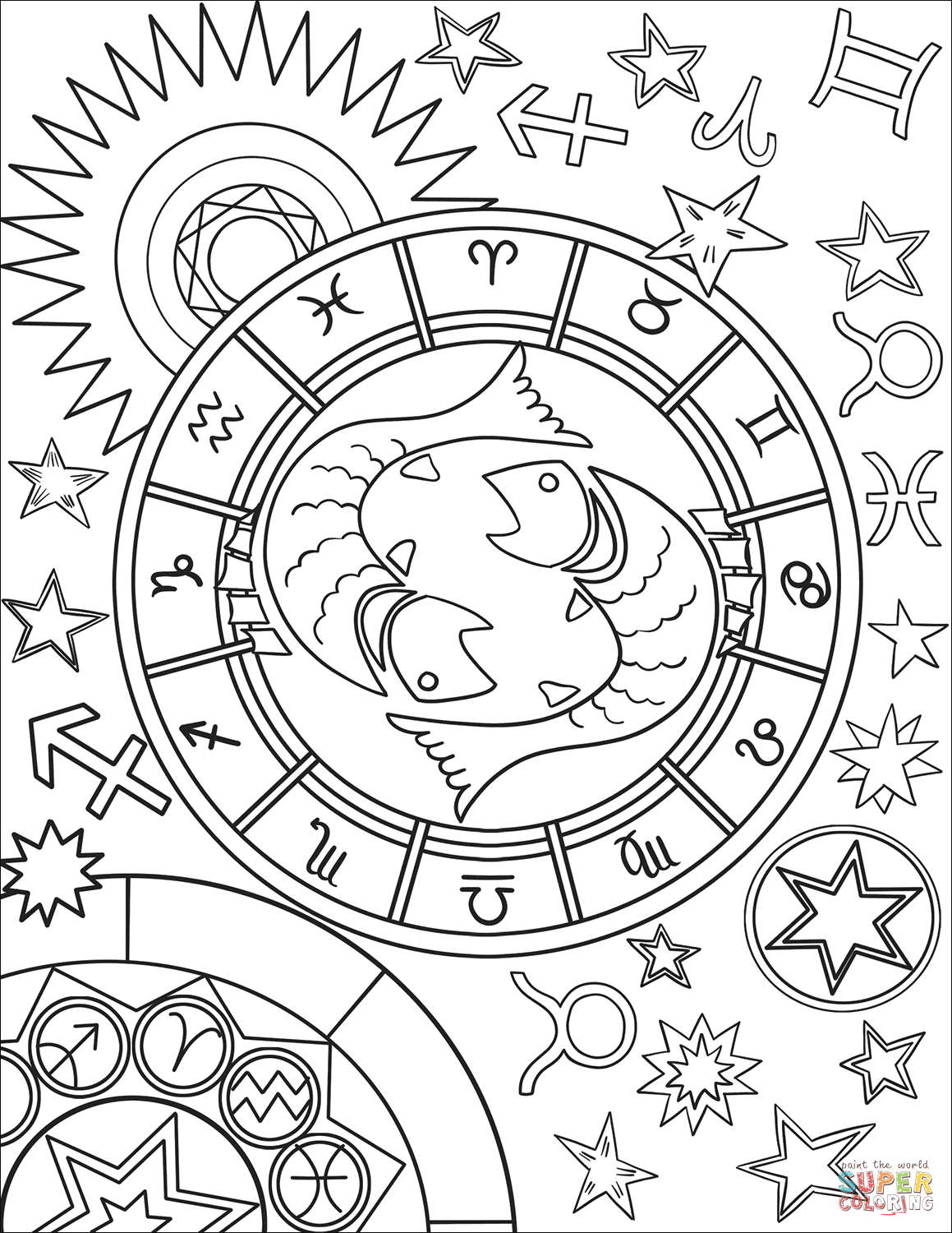 Zodiac Worksheets For Adults | Printable Worksheets and Activities for  Teachers, Parents, Tutors and Homeschool Families