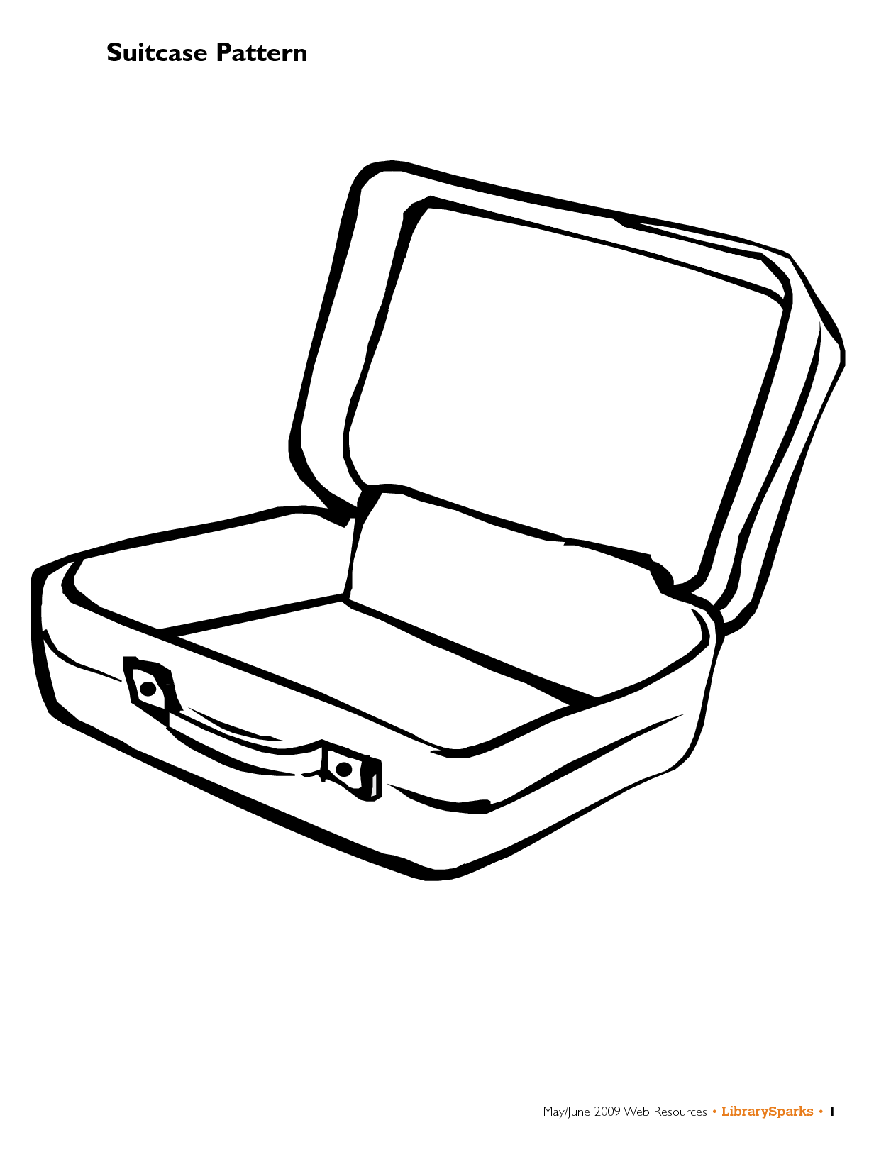 Suitcase Coloring Home