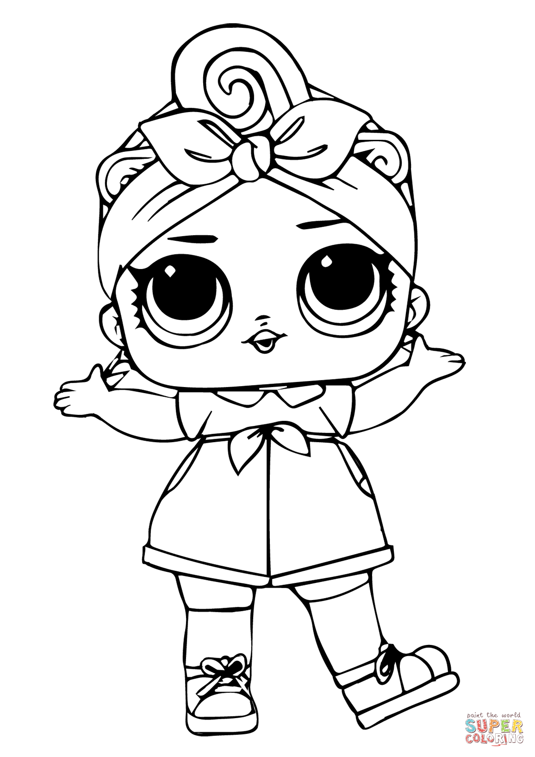 Baby Dolls Coloring Pages - Coloring Home