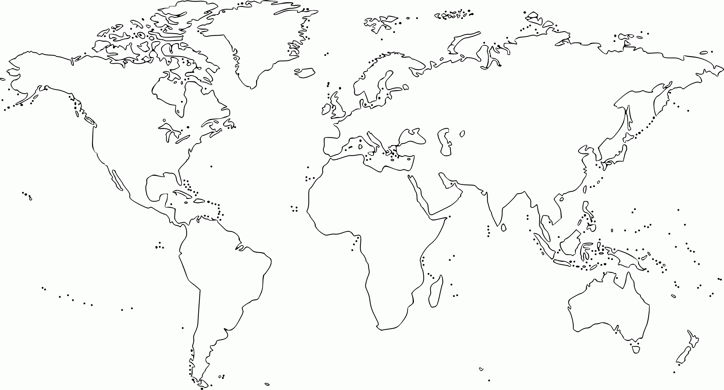 World Map Coloring Activity Coloring Pages Coloring Home