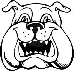 Bull Dog - Coloring Pages for Kids and for Adults
