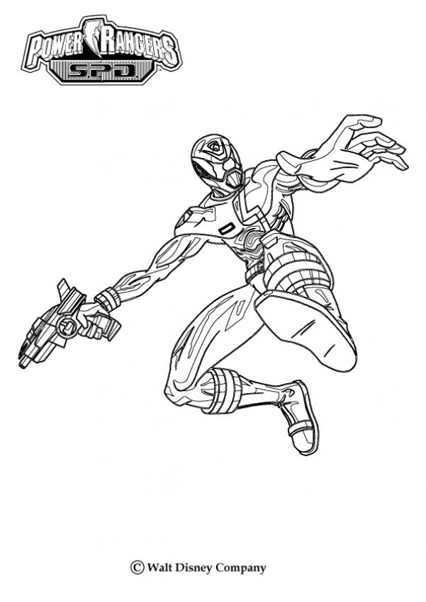 POWER RANGERS coloring pages - Ninja Power Rangers