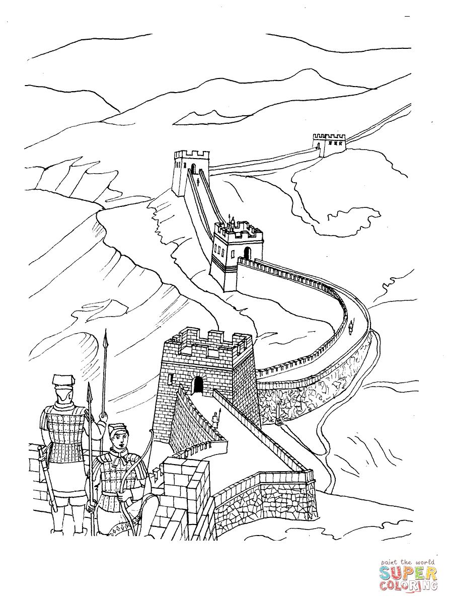 Coloring Page China Coloring Home