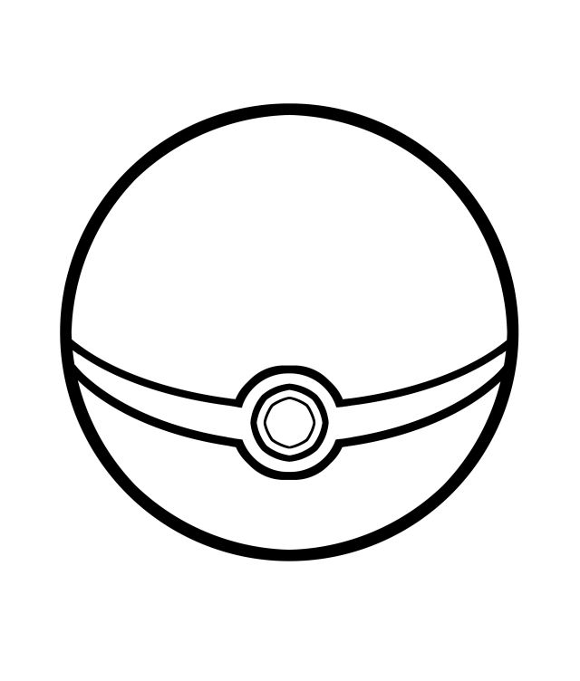 Poke Ball Line Art By Falco4077 On DeviantART 120574 Pokeball ... | Pokemon  coloring pages, Coloring pages, Valentine coloring pages