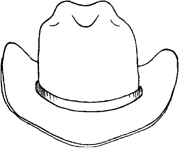 Cowboy Hat Coloring Page - Coloring Pages - ClipArt Best - ClipArt Best