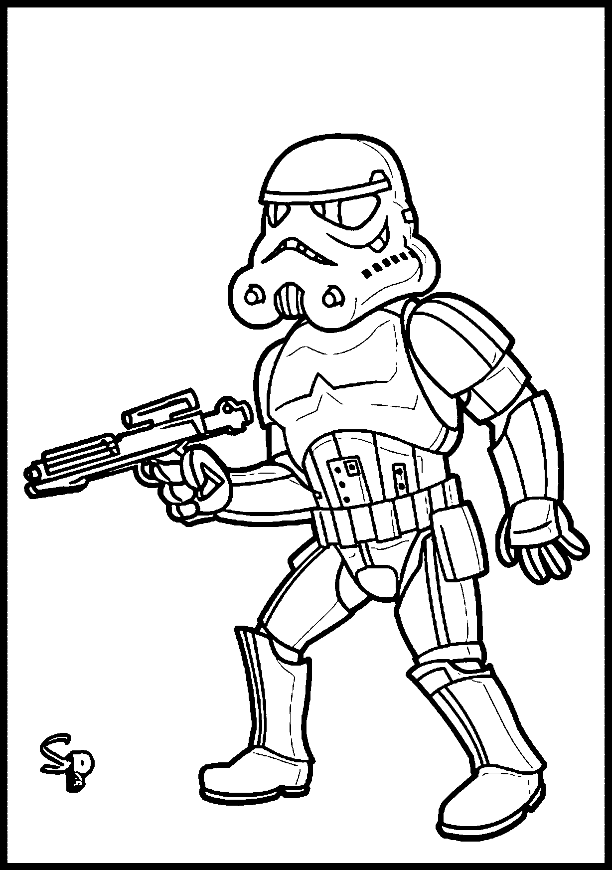 Download Stormtrooper Coloring Pages - Coloring Home