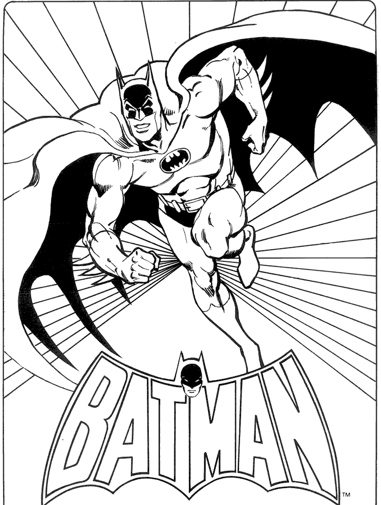 Comic Book - Coloring Pages for Kids and for Adults