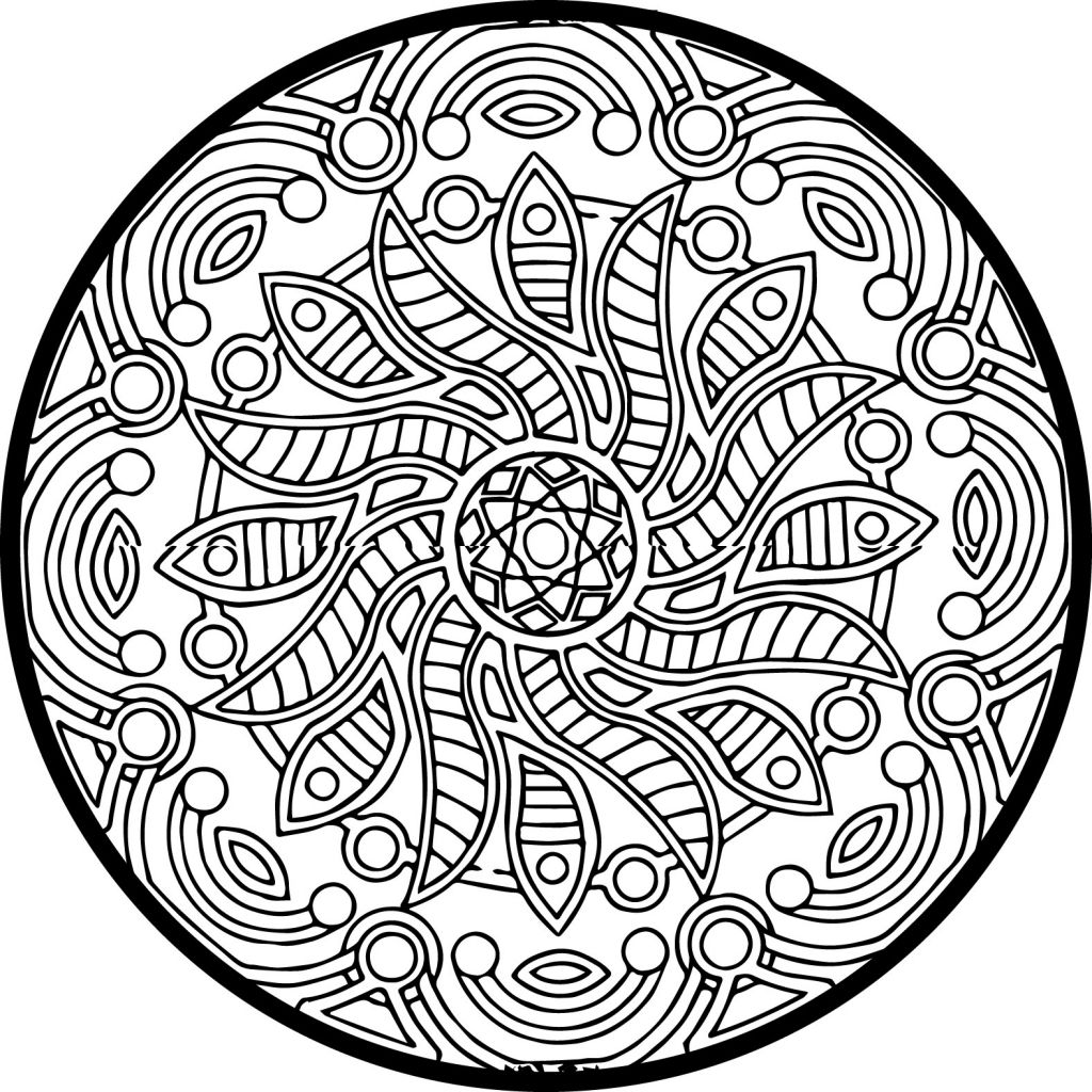 3d coloring pages for adults - Free coloring pages