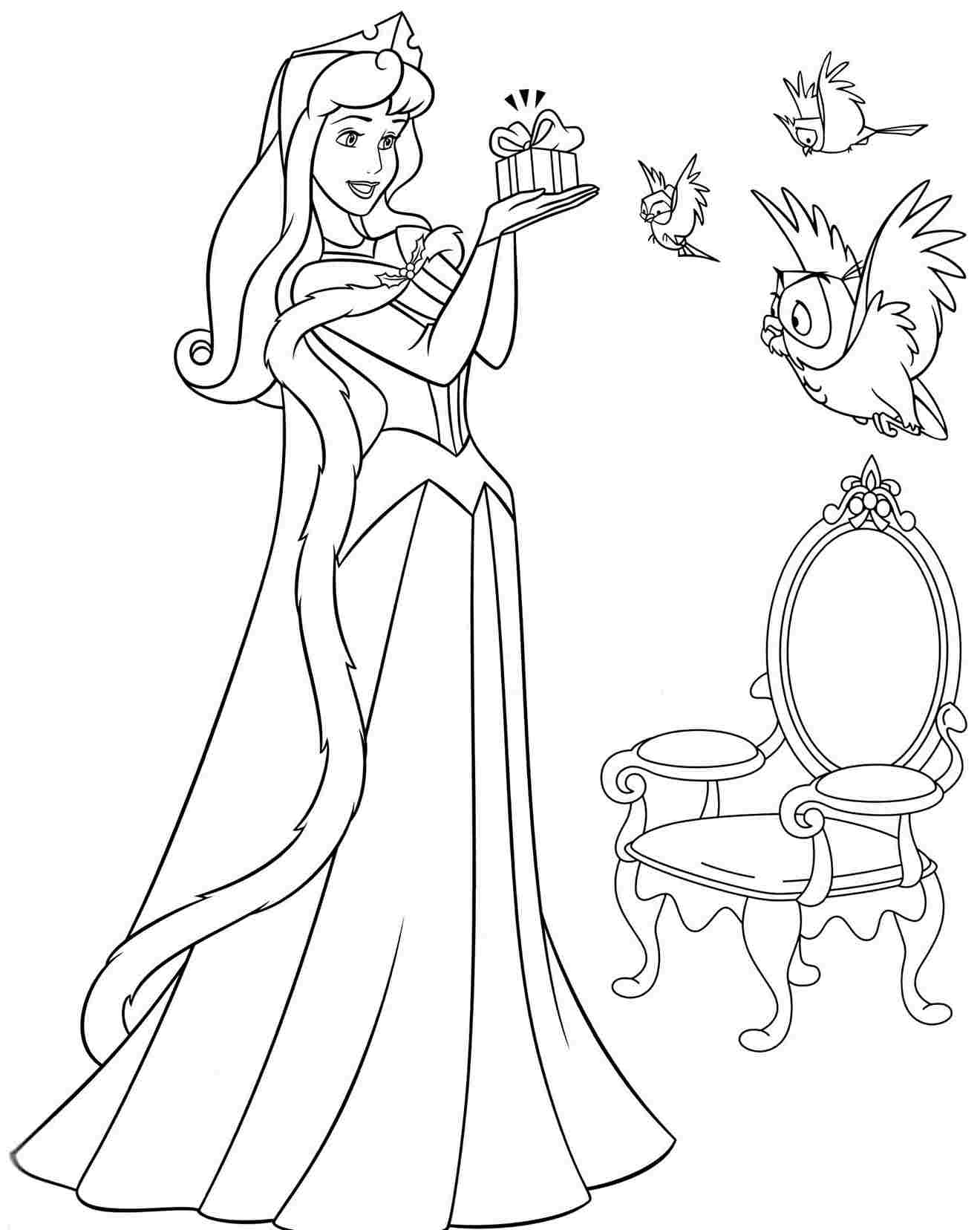 Aurora Coloring Pages Free   High Quality Coloring Pages ...