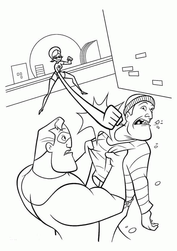 Coloring Page - Incredibles coloring pages 10