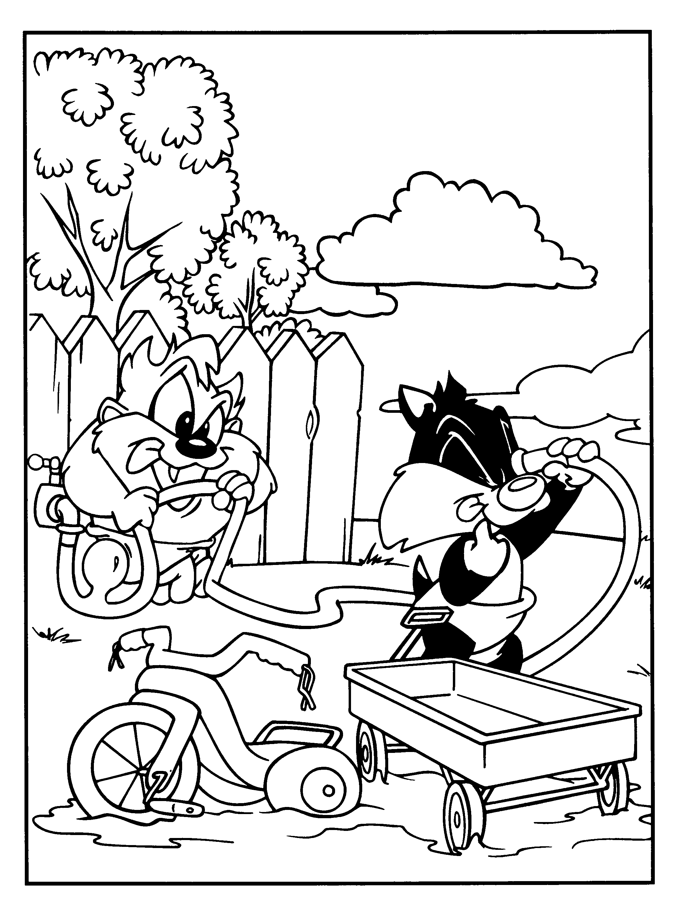 Baby Disney Cartoons Coloring Pages | Coloring Pages - Part 3
