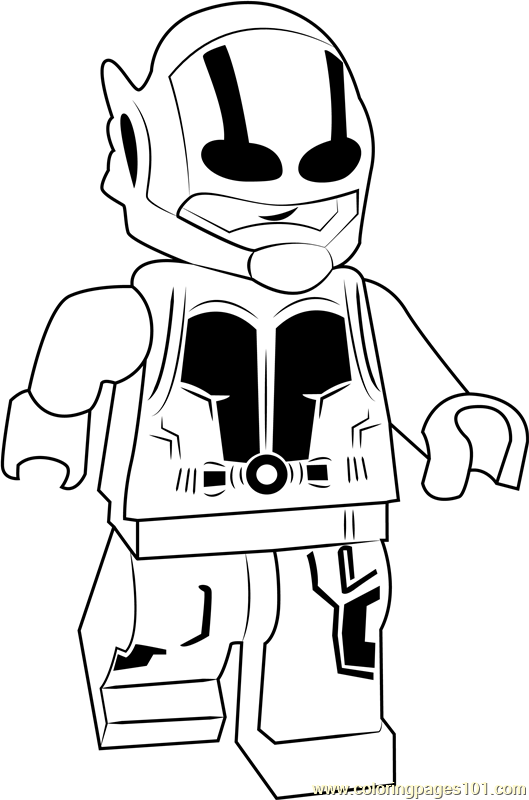 Lego Ant Man Coloring Page - Free Lego Coloring Pages ...