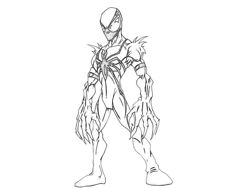 anti venom coloring pages  coloring home