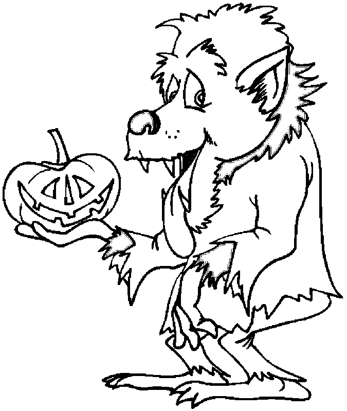9 Best Werewolves Coloring Pages for Kids - Updated 2018