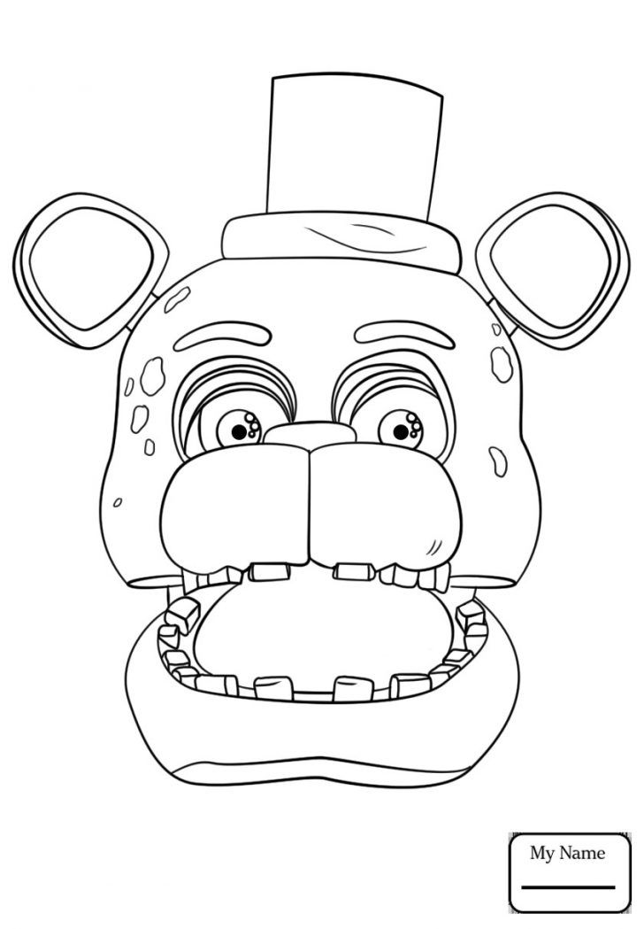 Five Nights At Freddy's Coloring Pages Coloring Pages Free Printable Five  Nights At Freddy S Coloring - entitlementtrap.com in 2020 | Fnaf coloring  pages, Coloring pages, Coloring books