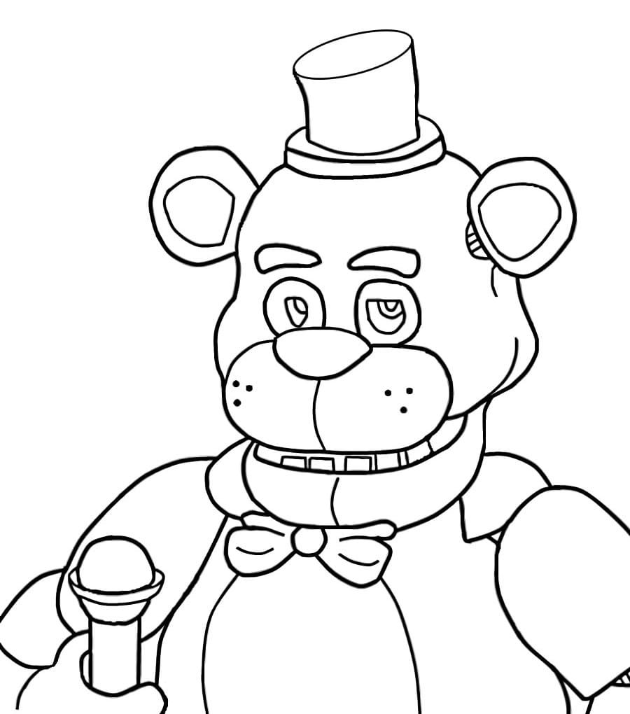 Freddy Coloring Pages. Free Printable Coloring Pages - Coloring Home
