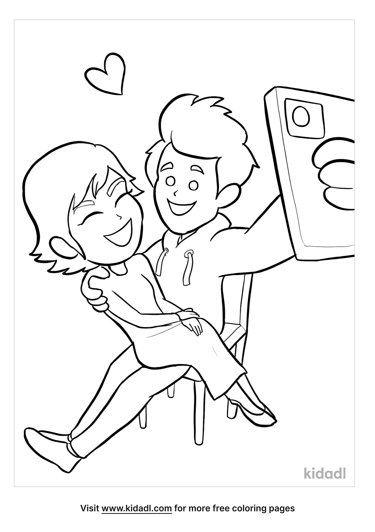 Boyfriend And Girlfriend Coloring Pages | Free Love Coloring Pages | Kidadl