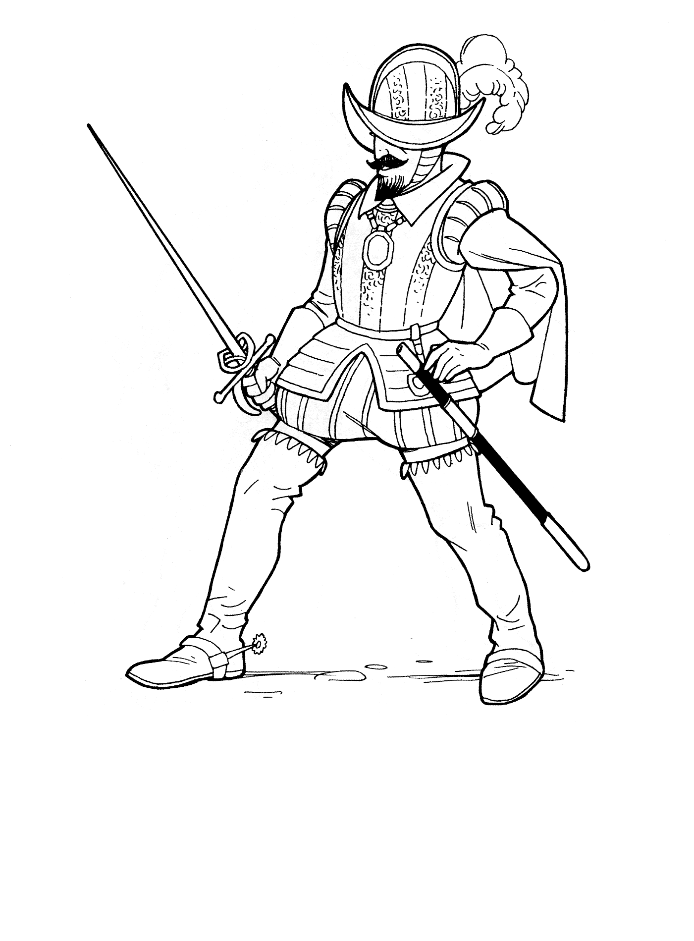 Soldiers and knights coloring pages 5 / Soldiers and Knights ...