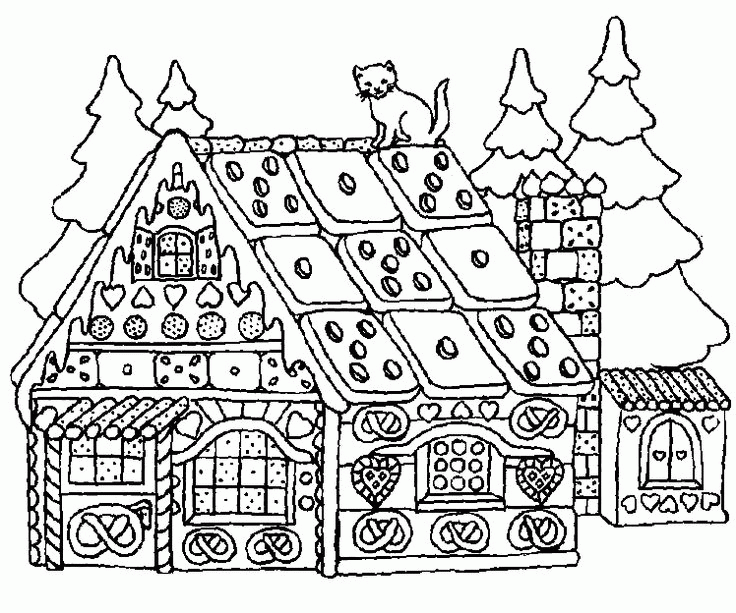 Detailed Christmas - Coloring Pages for Kids and for Adults