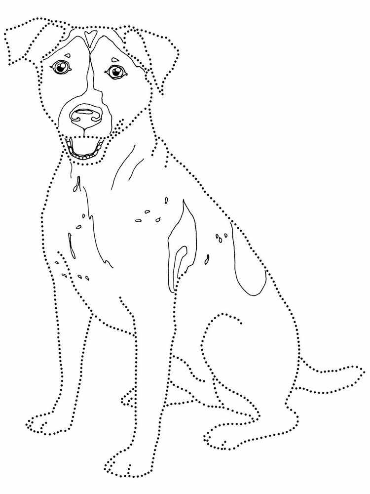 Jack Russell Coloring Pages - Best Coloring Pages For Kids