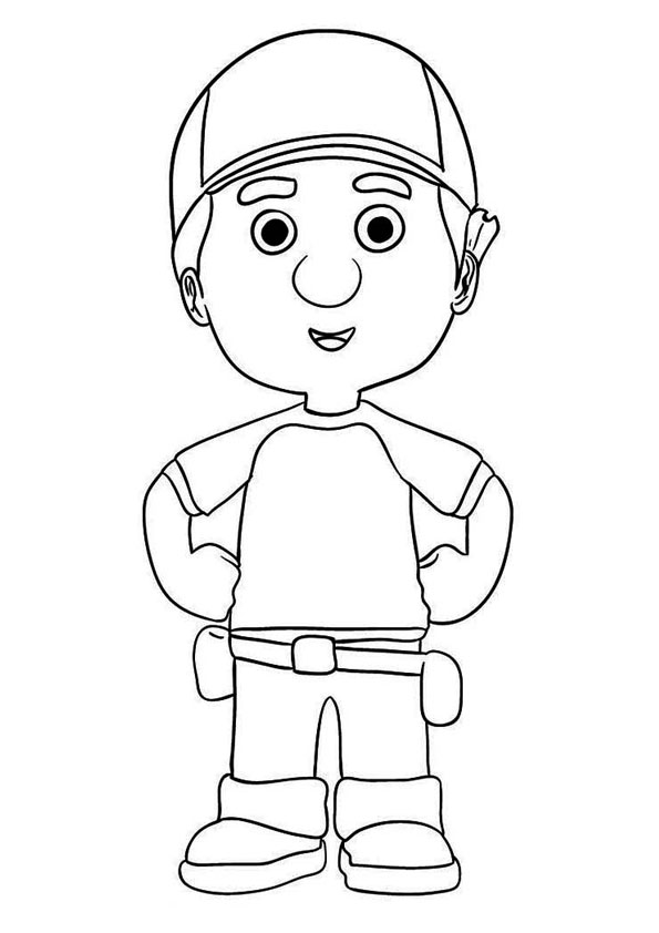 Coloring Pages | Handy Manny Coloring Page