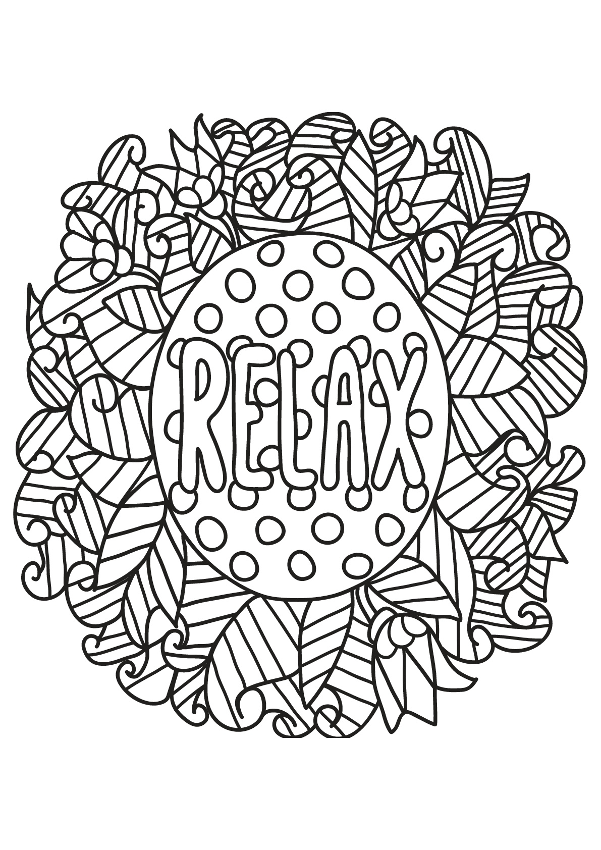 Free book quote 19 - Positive & inspiring quotes Adult Coloring Pages