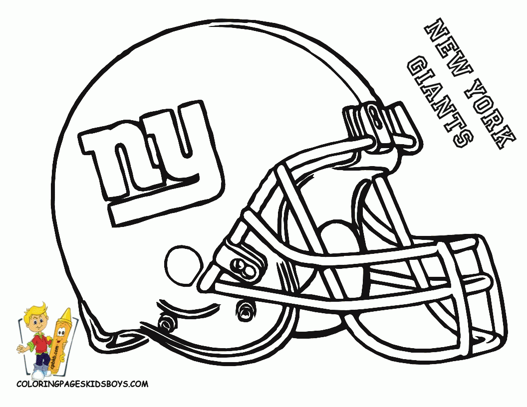 Coloring Page Football Teams - High Quality Coloring Pages