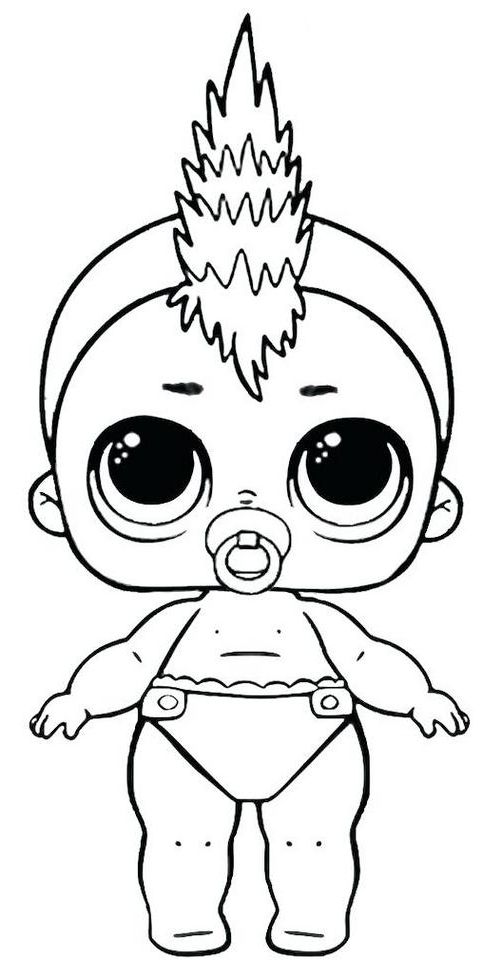 LOL Dolls Coloring Pages - Best Coloring Pages For Kids | Cartoon coloring  pages, Cute coloring pages, Unicorn coloring pages