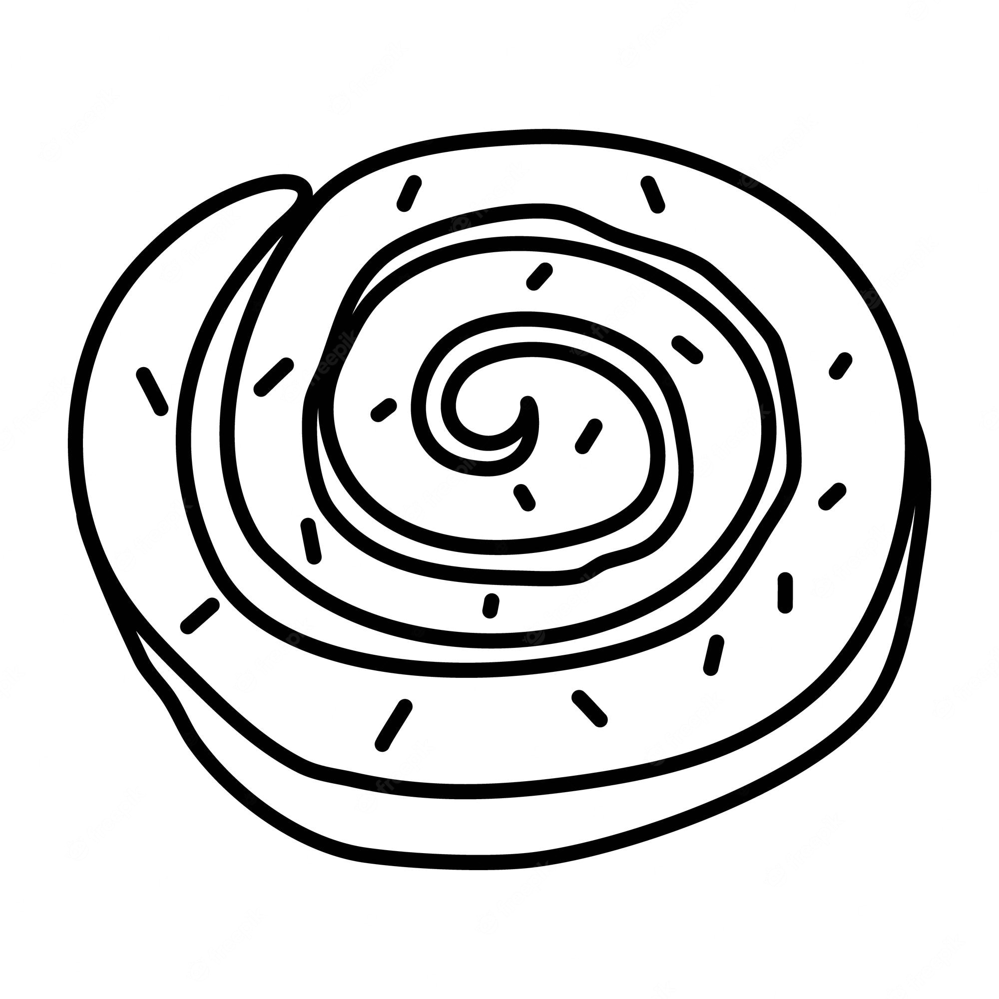 Cinnamon Roll Icon Images | Free Vectors, Stock Photos & PSD