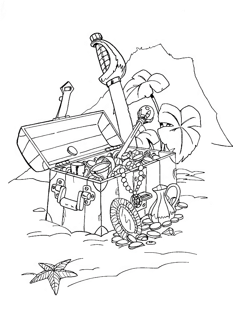 Pirates coloring pages 3 / Pirates / Kids printables coloring pages