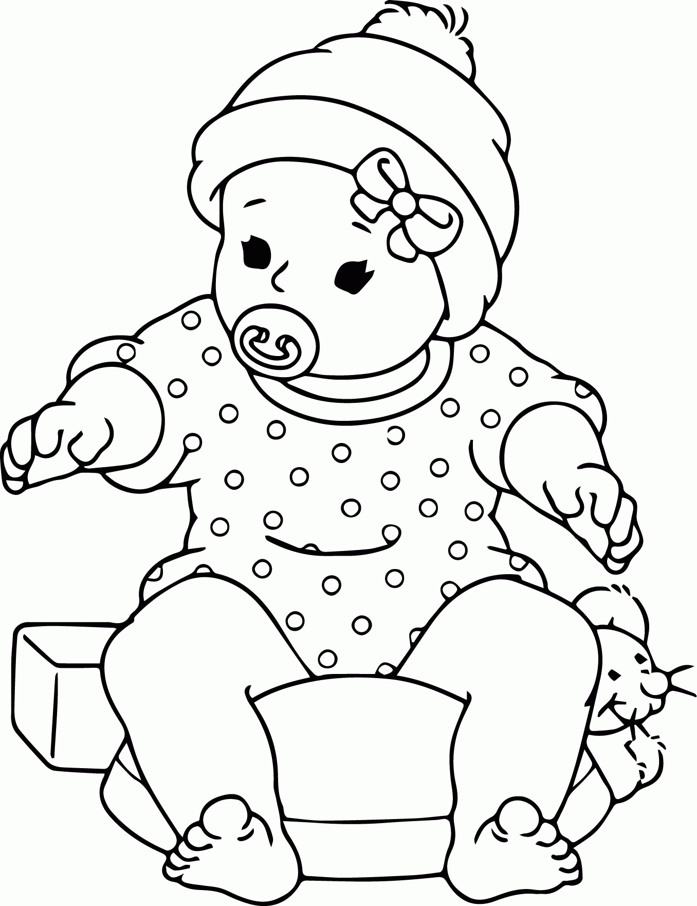 Baby Bubble Coloring Pages - Coloring Pages For All Ages