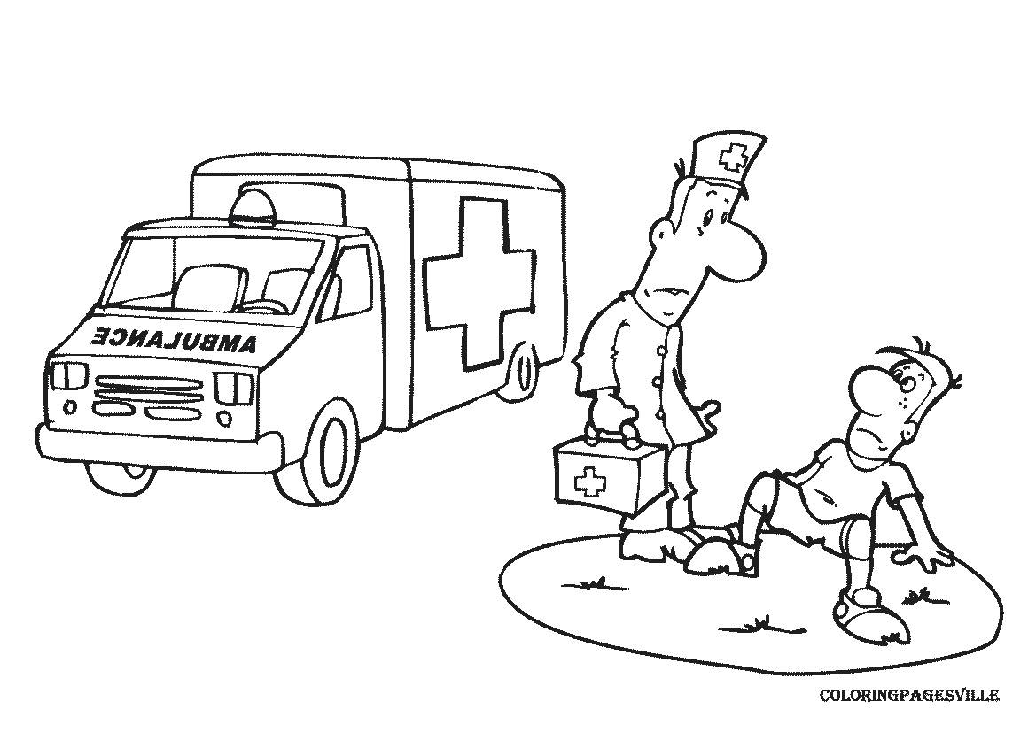 lego ambulance coloring pages | Only Coloring Pages