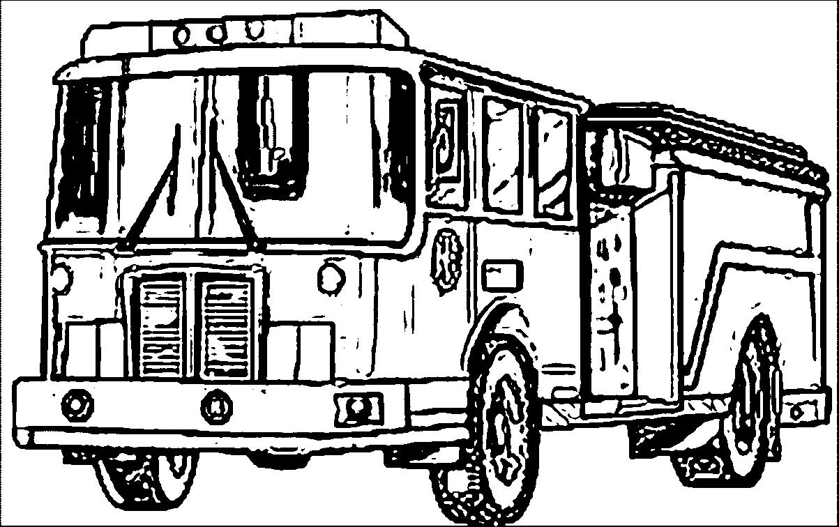 Fire truck coloring pages fire engine - ColoringStar