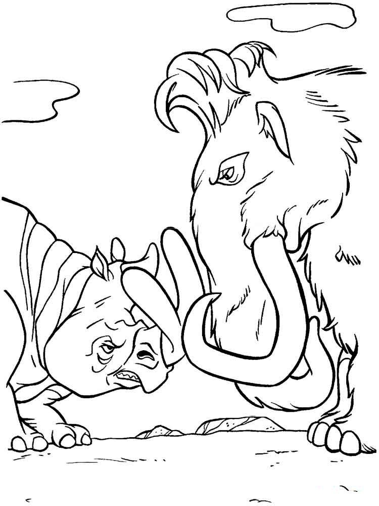 ice age 2 coloring pages  coloring home