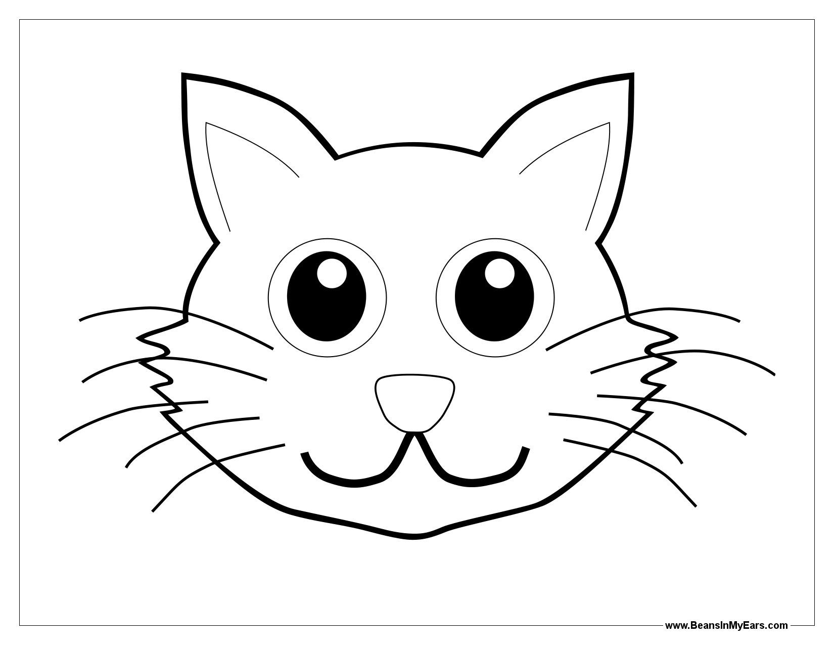 Dog Face Coloring Page   Coloring Home