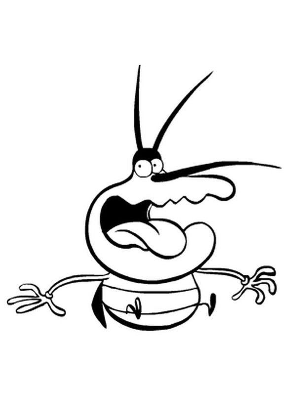 OGGY AND THE COCKROACHES coloring pages : 9 printables of your ...