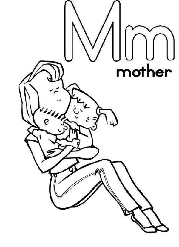 mother-letter-m-coloring-pages - Free & Printable Coloring Pages ...