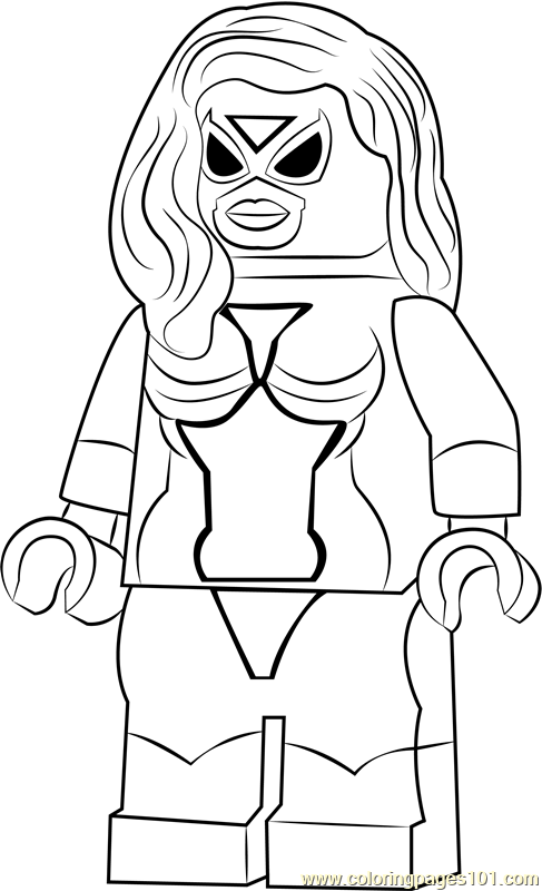 Lego Spider Woman Coloring Page - Free Lego Coloring Pages ...