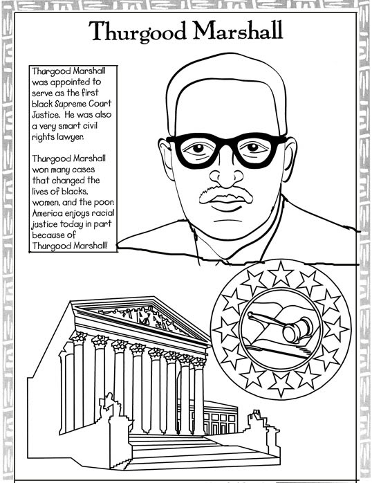 Black History Month Coloring Pages For Kids / Make a peace dove to