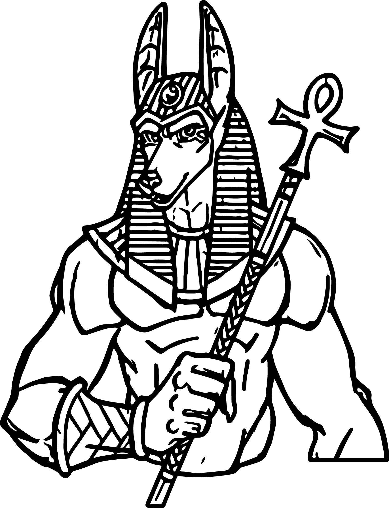 Coloring Pages : Coloring Pages Igloo Page Egypt Anubis ...